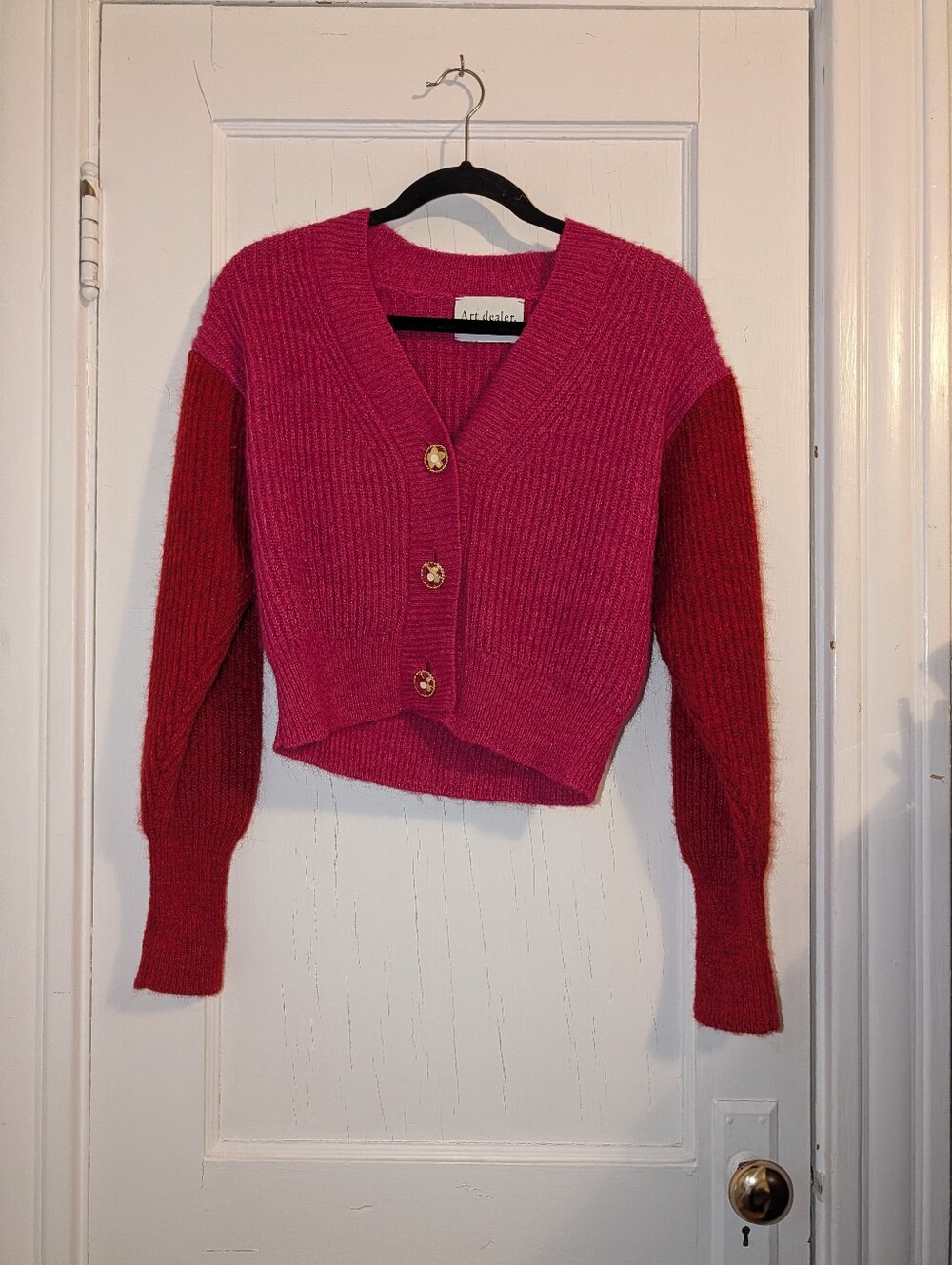 Artisan Wool Mohair sweater Rare